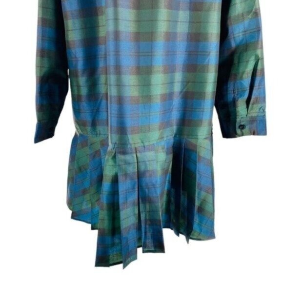 Tuckernuck | NEW Blackwatch Tate Plaid Academia Long Sleeve Mini Dress Size XXXL - Picture 10 of 13